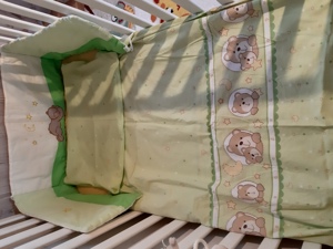 Verschiedenste Baby Bettwäsche   Babyhimmel in grün Bild 3