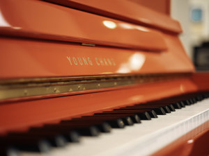 Young Chang Klavier in der Farbe Rot. Kostenlose Lieferung in ganz Vorarlberg (*) Bild 5