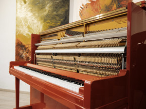 Young Chang Klavier in der Farbe Rot. Kostenlose Lieferung in ganz Vorarlberg (*) Bild 16