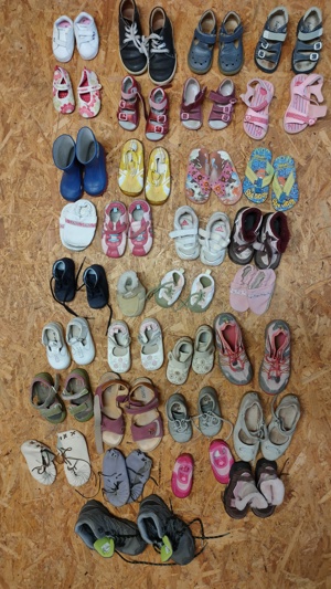 gebrauchte Schuhe Größe 17 - 36 Bild 3
