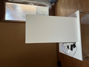 Wandhängeschrank Weiß Mit LED Beleuchtung mit Fernsteuerung Bild 4