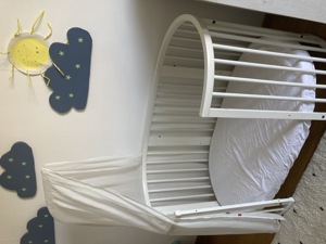 Stokke Sleepi midi Kinderbett inklusive Matratze und Betthimmel Bild 5