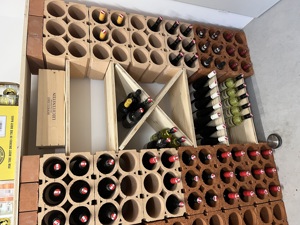 Weinregal für ca.400 Stk Bordeaux Flaschen, Weinziegel, Weinlagerziegel Bild 3