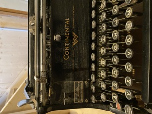 antiquität - continental schreibmaschine Bild 3