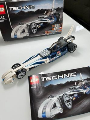 Lego Technik Auto 42033, pull-back Bild 4