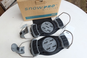 Snowboard Platten Bindung SNOWPRO neu original 2 x vorhanden a 25.-  Bild 5