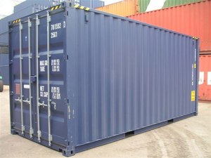 20 Fuß High Cube Lagercontainer   Seecontainer mit Holzfußboden Bild 4