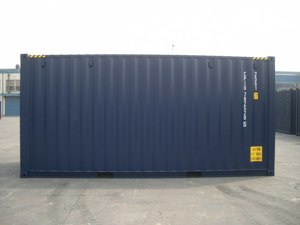 20 Fuß High Cube Lagercontainer   Seecontainer mit Holzfußboden Bild 3