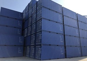 20 Fuß Seecontainer Blau Wie neu CSC-Kennzeichen ist gültig Bild 2