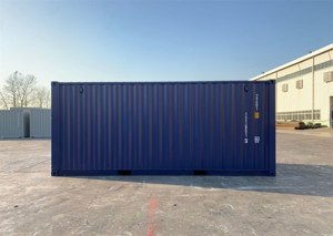 20 Fuß Seecontainer Blau Wie neu CSC-Kennzeichen ist gültig Bild 5