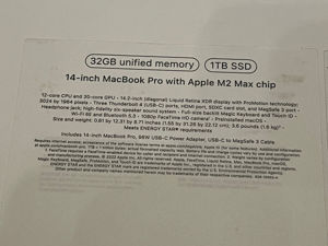 Apple MacBook Pro 2023 14" M2 Max Core 32GB 1TB Silber Bild 5
