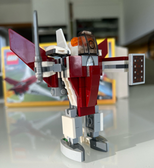 LEGO Creator Flugzeug der Zukunft, Raumschiff der Zukunft oder Roboter der Zukunft, 3-in-1 Bild 8