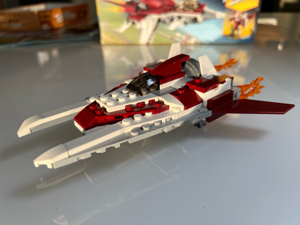 LEGO Creator Flugzeug der Zukunft, Raumschiff der Zukunft oder Roboter der Zukunft, 3-in-1 Bild 5