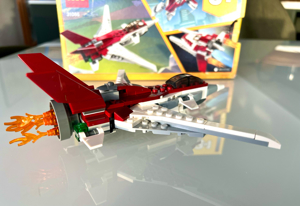 LEGO Creator Flugzeug der Zukunft, Raumschiff der Zukunft oder Roboter der Zukunft, 3-in-1 Bild 6
