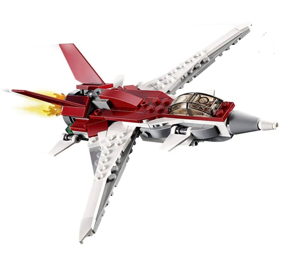 LEGO Creator Flugzeug der Zukunft, Raumschiff der Zukunft oder Roboter der Zukunft, 3-in-1 Bild 3