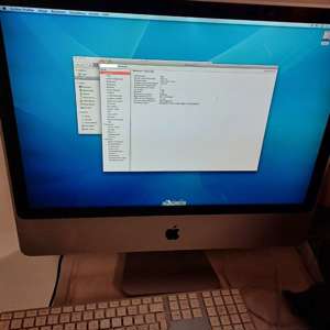 Apple iMac 24 Zoll All-in-One Desktop Computer 2.8 GHz, 4GB RAM mit Apple-Maus und Tastatur Bild 3