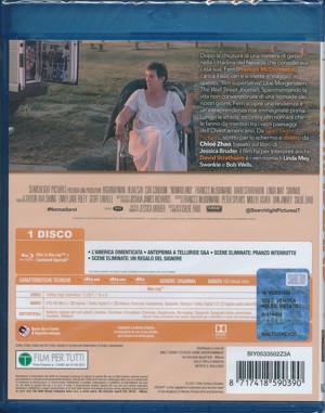 Blu-Ray, Nomadland, originalverpackt,  Italien Import mit deutscher Tonspur Bild 2