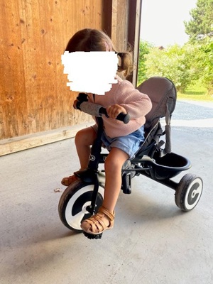 Dreirad mit Schubstange, Kinderkraft Aston