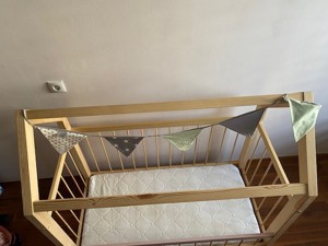 Kinderbett Hausbett Dalia inkl. Träumeland-Matratze, 120 x 60 cm Bild 2
