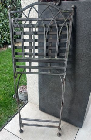 Gartenmöbel - Terasse -  Balkon 3teilig aus Stahl Bild 2