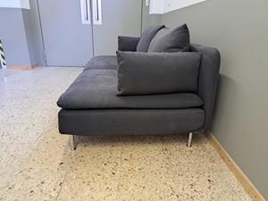 Ikea Couch Söderhamn dunkelgrau Bild 5