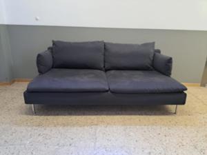 Ikea Couch Söderhamn dunkelgrau Bild 2