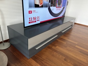 Sideboard TV Tisch anthrazit  Bild 1