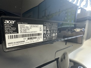 Acer Bildschirm LCD (Monitor) 24 Zoll 19V-2.1 A  Bild 3