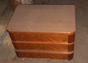 Schrank, Kasten, Vintage aus Holz Bild 3