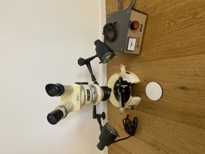  Mikroskop Wild Heerbrugg M5 Stereo Labor-Mikroskop mit Zubehör Bild 3