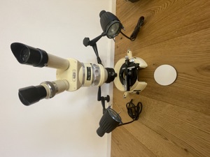  Mikroskop Wild Heerbrugg M5 Stereo Labor-Mikroskop mit Zubehör Bild 6