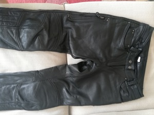 DAMEN MOTORRAD-Lederhose