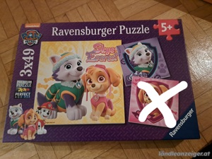 Puzzle Paw Patrol & Frozen