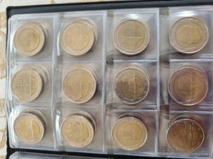 2 Euro Münzsammlung 96 Stk. Bild 7