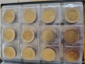 2 Euro Münzsammlung 96 Stk. Bild 3