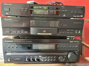 A V Receiver Pioneer + CD Player + DVD Player