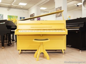Hochwertiges Sautes Klavier in Gelb. Einzelstück ! Kostenlose Lieferung in ganz Vorarlberg (*) Bild 4
