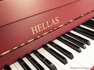 Hellas Klavier, in der Farbe Rot matt, Made in Finnland. Kostenlose Lieferung in ganz Vorarlberg (*) Bild 4