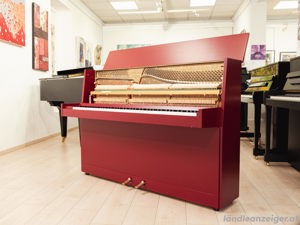 Hellas Klavier, in der Farbe Rot matt, Made in Finnland. Kostenlose Lieferung in ganz Vorarlberg (*) Bild 9