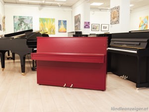 Hellas Klavier, in der Farbe Rot matt, Made in Finnland. Kostenlose Lieferung in ganz Vorarlberg (*) Bild 6