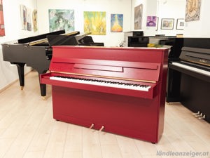 Hellas Klavier, in der Farbe Rot matt, Made in Finnland. Kostenlose Lieferung in ganz Vorarlberg (*) Bild 8