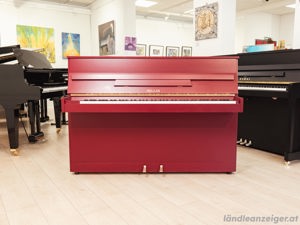 Hellas Klavier, in der Farbe Rot matt, Made in Finnland. Kostenlose Lieferung in ganz Vorarlberg (*) Bild 11