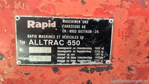 Schlepper Rapid alltrac 550