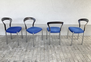 Stühle für Esstisch Mod. LOTUS Design: Hartmut Lohmeyer für Kusch&Co (D) Bild 1