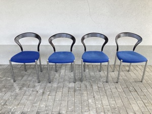 Stühle für Esstisch Mod. LOTUS Design: Hartmut Lohmeyer für Kusch&Co (D) Bild 2