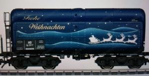 HO Märklin 48417 Großraum - Kesselwagen (Weihnachtswagen 2017)
