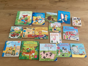 16 verschiedene Kinderbücher ab 18 Monaten Bild 1