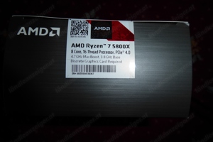 Gamer PC- AMD Ryzen 7 5800X 8-core, 16-Thread 4,7 GHz, 32GB DDR4 3600MHz,Radeon RX Vega 56 Pulse, Wi Bild 3
