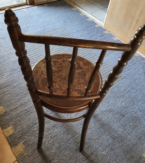 Kaffeehaus Stuhl, Antiker Stuhl ,Fischel  Bild 2