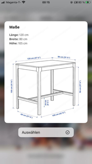 Bartisch&Barstühle